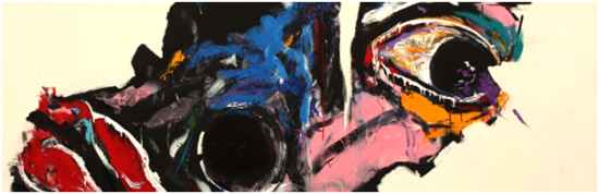 گالری اعتماد میزبان آثار نقاشی و مالتی مدیا از شاهین نوروزی