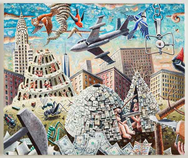 مروری بر کارنامه‌‌ی هنری مورگان بالکلی در موزه‌ی برکشایر