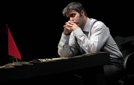 نمایش نامه خوانی یا اجرای نمایش، تله تئاتر بدون قاب شیشه ای / نگاهی به نمایش روال عادی